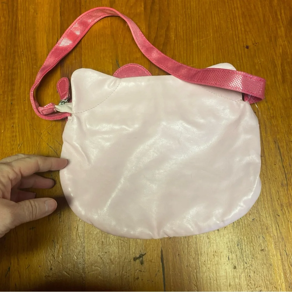 Hello Kitty Light Pink Cat Face Bag